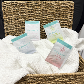 Discovery Set Evonela: 4 luxus mosóparfüm (4x10 ml = 8 mosás)